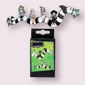 Loungefly Beetlejuice Mystery enamel pin
